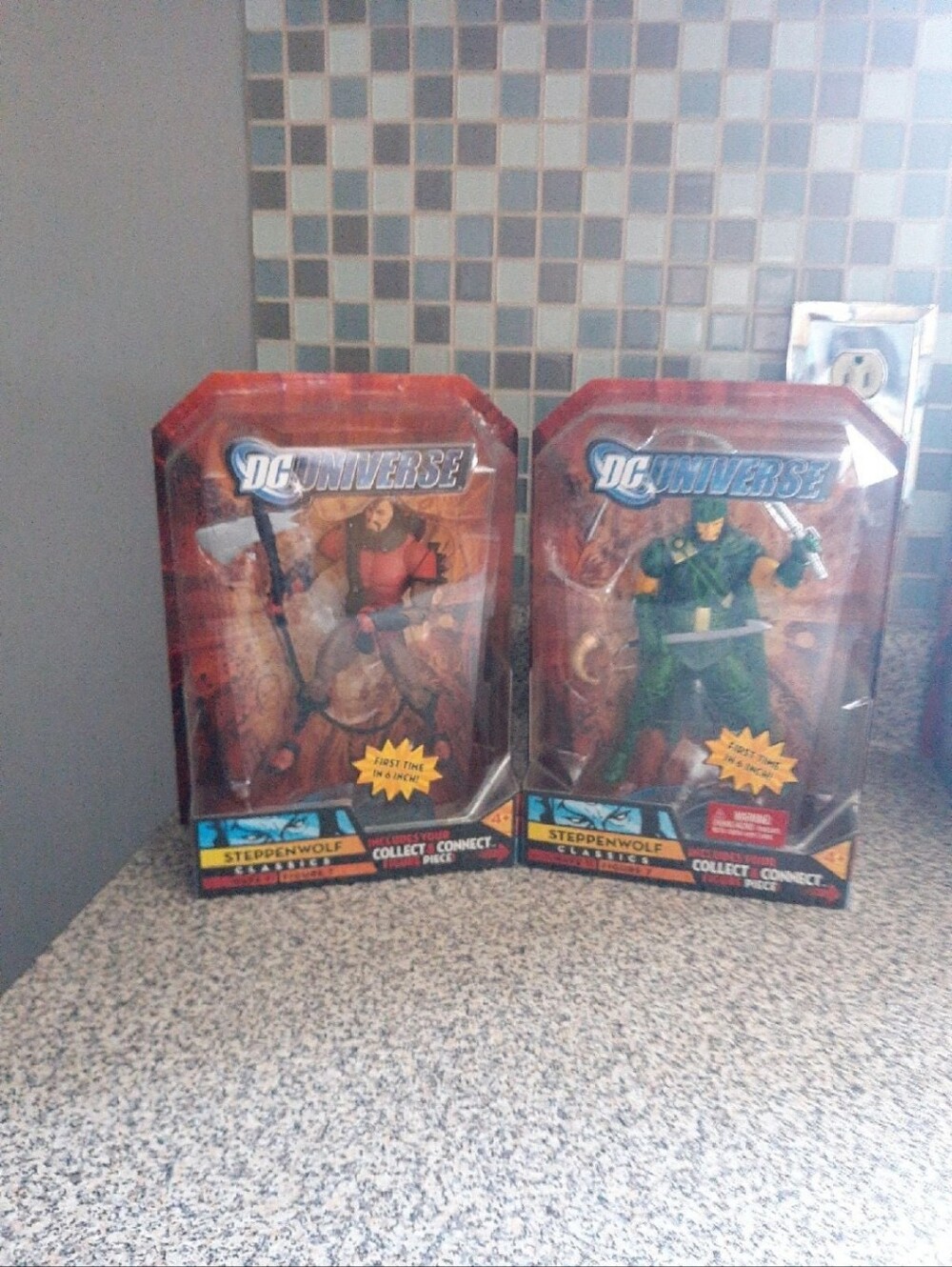 Sealed! DCUC New Gods Steppenwolf, Wave 11 Figure 7. Variant. BAF Kilowog